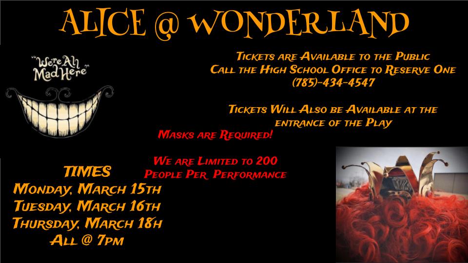 Plainville USD 270 USD 270 Drama Department To Perform March 15th, 16th, and 18th!